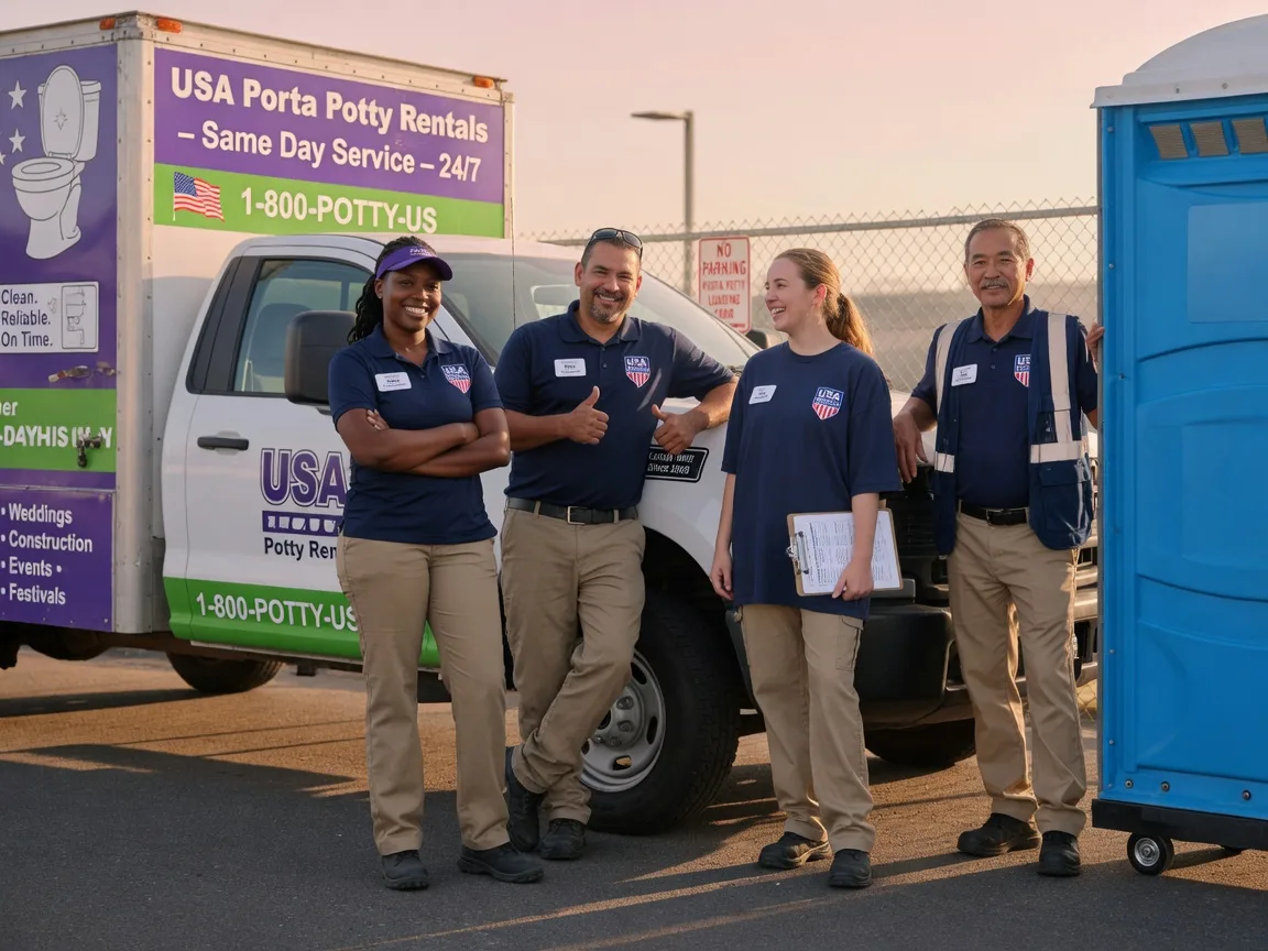 Porta Potty Rental company in Riverdale, MI