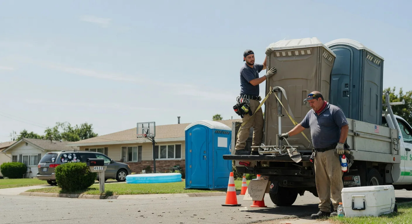 Porta Potty Rental in Riverdale, MI near me