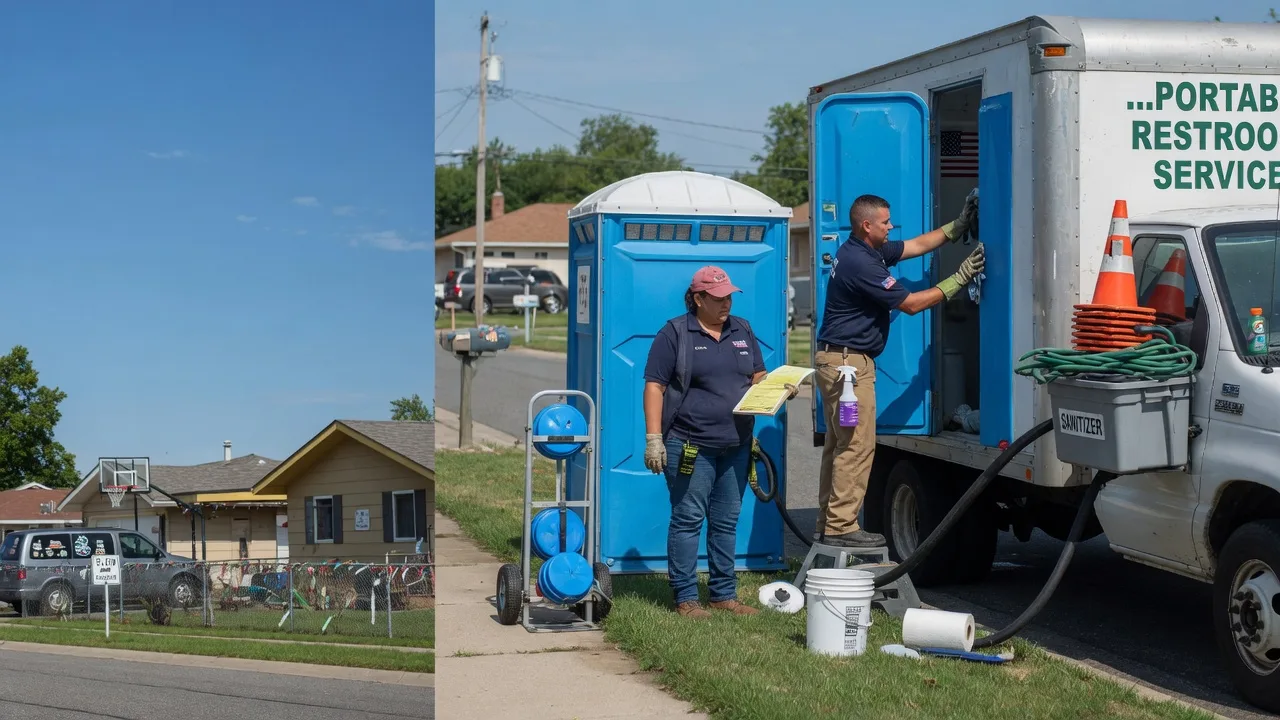 Portable Toilet Rental in Riverdale, MI near me